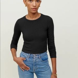 Reformation Jackie Knit Top